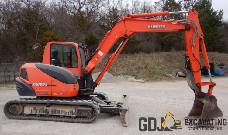 2009 Kubota KX080-3 - Image 5