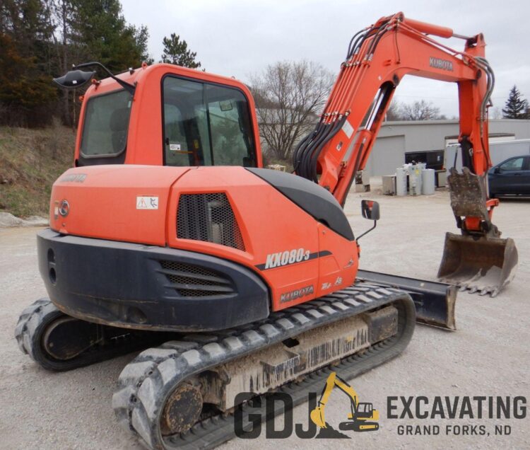 2009 Kubota KX080-3 - Image 6
