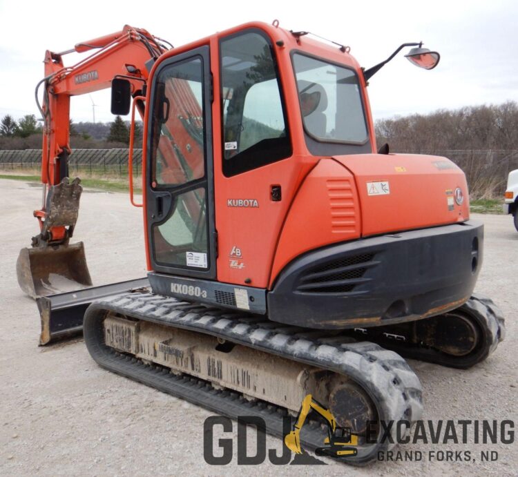 2009 Kubota KX080-3 - Image 8