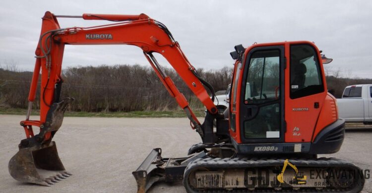 2009 Kubota KX080-3 - Image 9